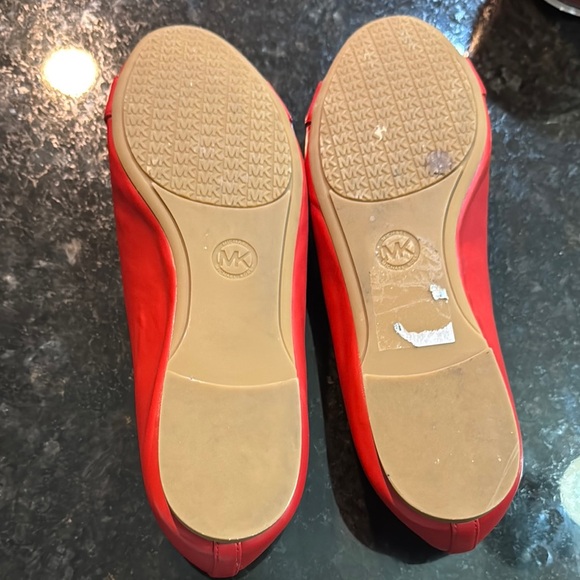 Michael Kors Red Women's Flats - Picture 4 of 4
